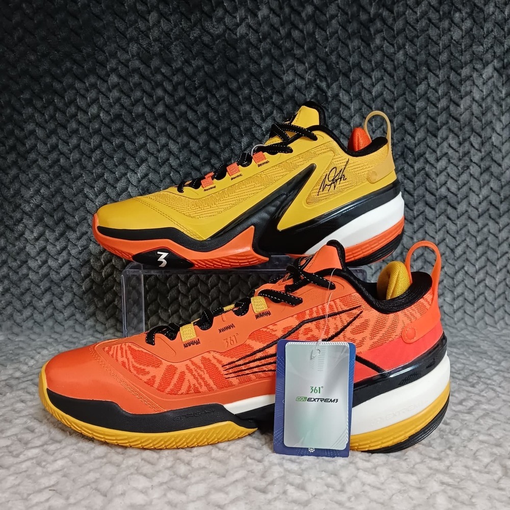 361 Degrees AG 5 Aaron Gordon Men's Basketball Shoes Butterfly Bee Size 9 - Picture 2 of 13